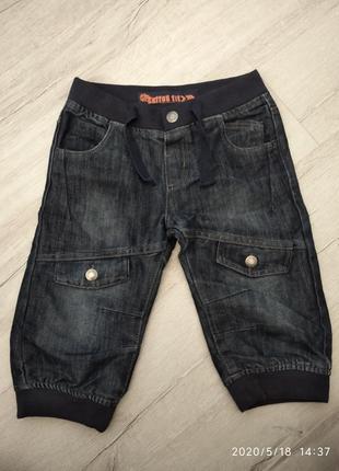 Джинсовые шорты denimco  4-5 лет, рост 110