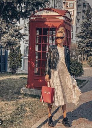 Неймовірно гарн сукня сарафан в горох