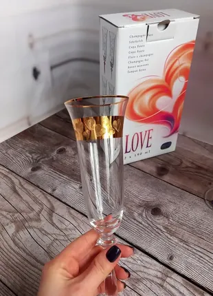 Набір бокалів для шампанського bohemia angella 190ml, 2шт/упак3 фото