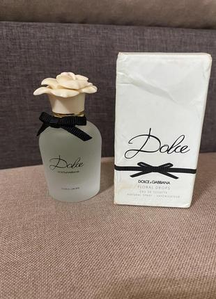 Dolce & gabbana dolce floral drops туалетна вода 30 мл, оригінал1 фото