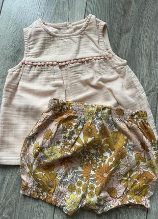 Майка m&amp;s шорти tu комплект