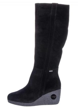 Сапоги чоботи мембрана натур замш hogl goretex