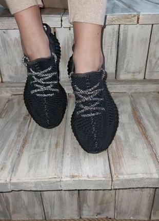 Кросівки adidas adidas yeezy 350 v2 black кроссовки