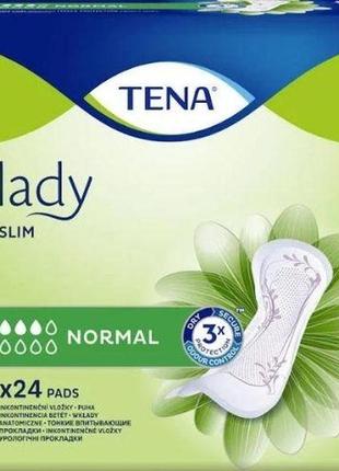 Прокладки урологічні tena lady slim normal 24 шт