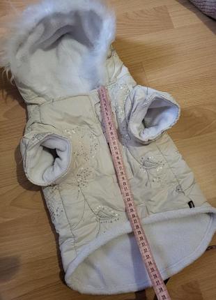 ❗️❗️❗️качественная красивая куртка для собак🐕  vichy trixie нижняя5 фото