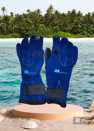 Аква рукавички malibu, риболовля, підводне плавання
