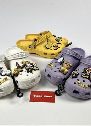 Тапки crocs x justin bieber drew
