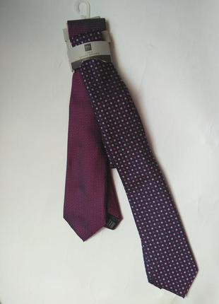 Набор галстуков 2 шт фирменный галстук краватка оригинальный подарок мужчине