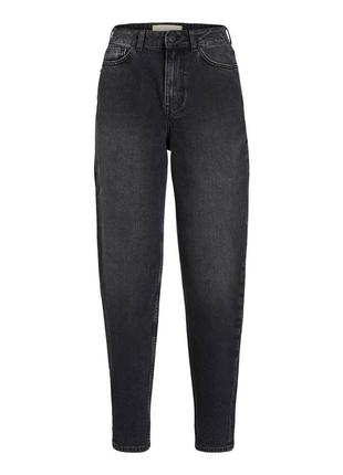 Джинсы момы, плотный джинс в черно-сером цвете от датского бренда jjxx2 фото