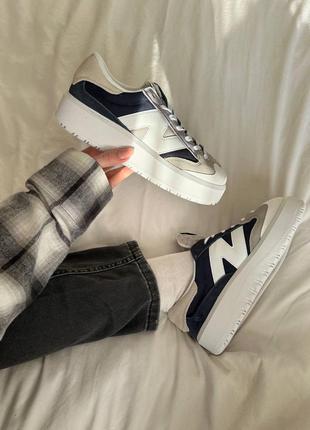 Кеди new balance ct302 blue fur