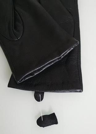Шкіряні рукавички, fashion р.78 фото