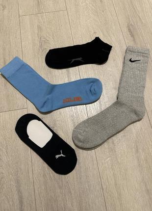 Мужские носки оригинал 43-46 nike, puma, jack &amp;jones, slazenger3 фото