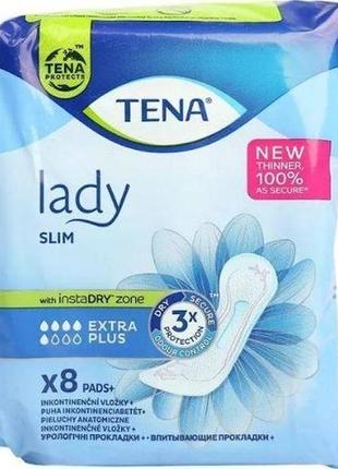 Урологічні прокладки tena slim extra plus 8 шт.