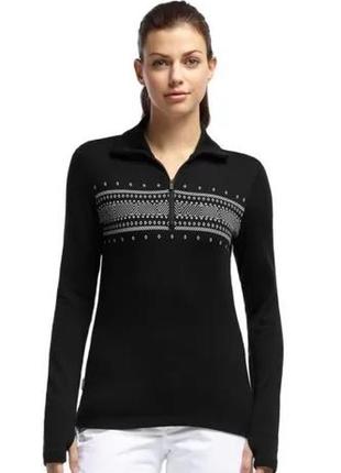 Термо кофта icebreaker bf tech ls half zip wmn 260.