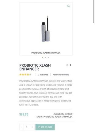 Сироватка-стимулятор для вій dr. lili fan probiotic xlash enhancer2 фото