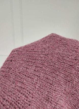 Мохеровий светр джемпер мохер вовняний оверсайз свитер мохеровый пуловер шерстяной3 фото