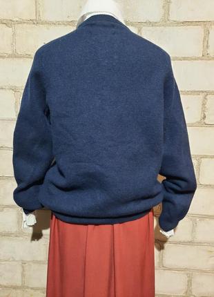 Стильный качественный свитер шерсть ягненок4 фото