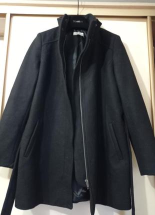 Naf naf идеальное шерстяное пальто3 фото