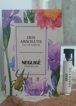 Iris absolute, negligé, пробник, парюмерная вода