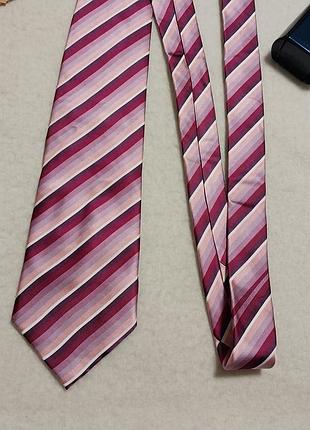 Високоякісна брендова стильна краватка george collection  silk 100%