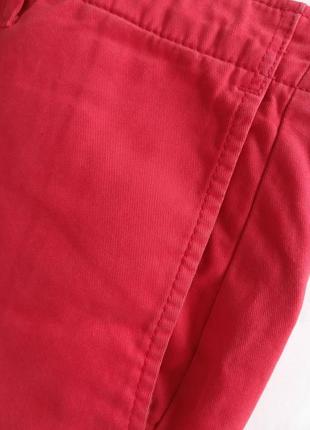 Gap lived-in skinny khaki червоні чоловічі брюки6 фото