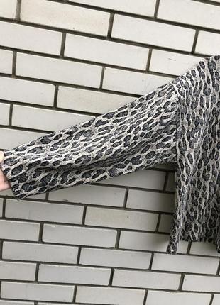 Леопардовый свитшот джемпер кофта в ретро стиле zara7 фото