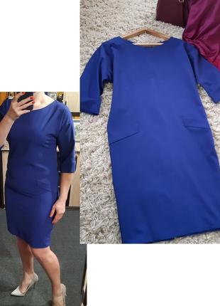 Гарне плаття в трендовому синьому кольорі, туреччина, р. 38-40