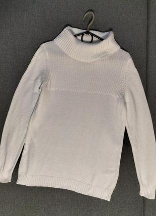Стильна біла кофта светр м-l