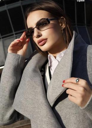 Довге кашемірове пальто,жіноче тепле пальто4 фото