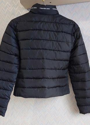 Куртка демисезонная calvin klein repeat logo lw fitted jacket
 s, m7 фото