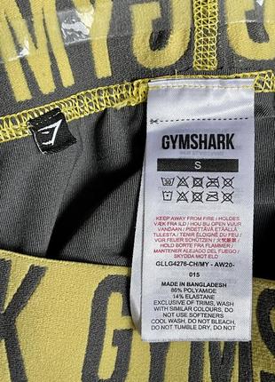 Gymshark сірі лосіни капрі бріджи спортивні штани для спорту10 фото