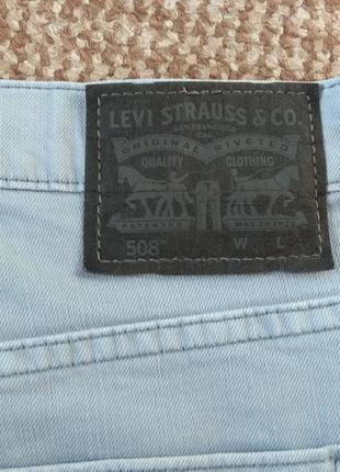 Levi's 508 regular taper fit джинси оригінал (w32 l34)5 фото