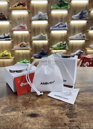 Браслет кафф ambush logo