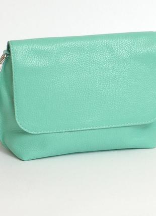 М'ятна сумка з ременем через плече