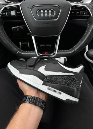 Мужские кроссовки nike air jordan legacy 312 low black white 41-42-43-44-45