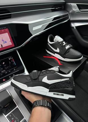 Мужские кроссовки nike air jordan legacy 312 low black white 41-42-43-44-454 фото