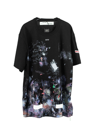 Чоловіча футболка off-white galaxy brushed.