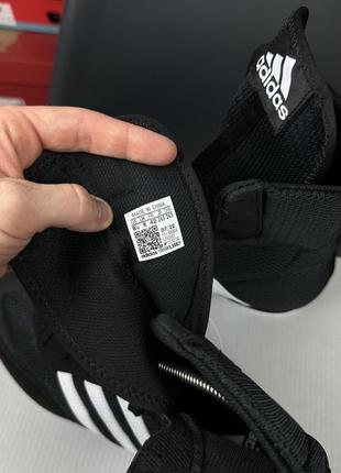 Боксерки adidas box hog 2.0 нові оригінал чорні борцовки6 фото