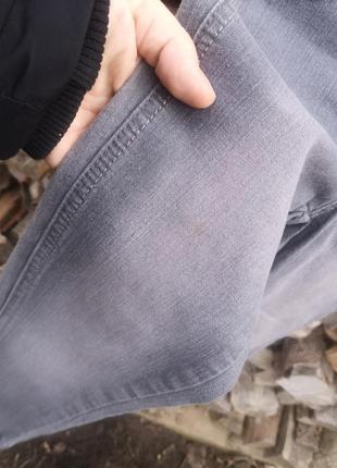 Серые джинсы на 5-6 лет 110-116 см джинсовые брюки брюки штанишки на девушку3 фото
