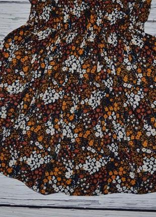 4 года 104 см next некст обалденное фирменное нарядное платье сарафан цветы4 фото