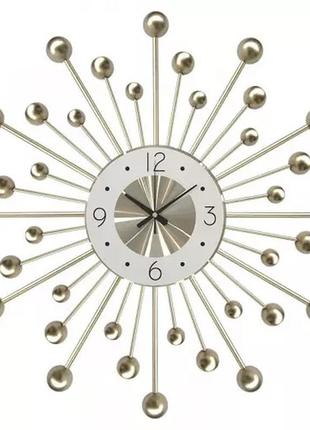 Годинник настінний сонце 48×48 см, декоративний годинник на стіну