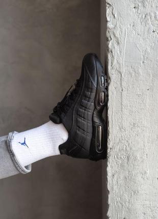 Кросівки чоловічі nike air max 95 black4 фото