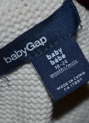 18 - 24 месяца фирменное необычное платье gap геп вязка фатин5 фото