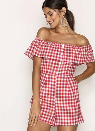 Комбинезон new look в клеточку