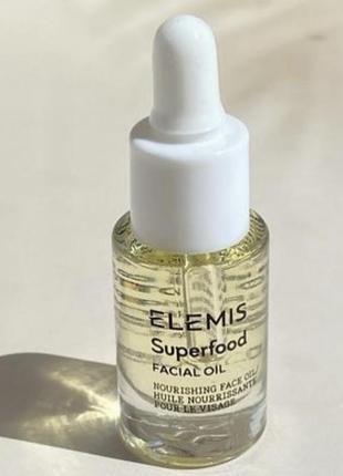 Масло для лица с омега-комплексом, elemis superfood facial oil