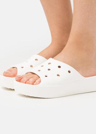 Шльопанці крокс crocs classic platform slide, 38