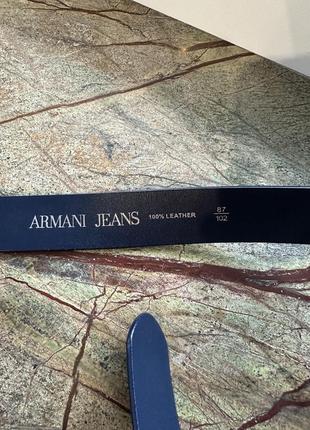 Ремінь пасок armani jeans2 фото