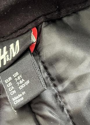 Лыжные брюки h&amp;m голубые на подтяжках2 фото