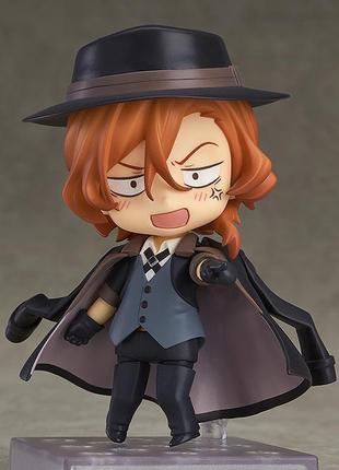 Оригинальная аниме фигурка нендороид накамира тюя бсд nendoroid chuya nakahara 676 bungo stray dogs3 фото