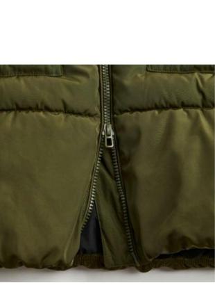 Стеганая куртка - пальто оверсайз от h&amp;m в наличии размер s: подойдет на большие размеры6 фото